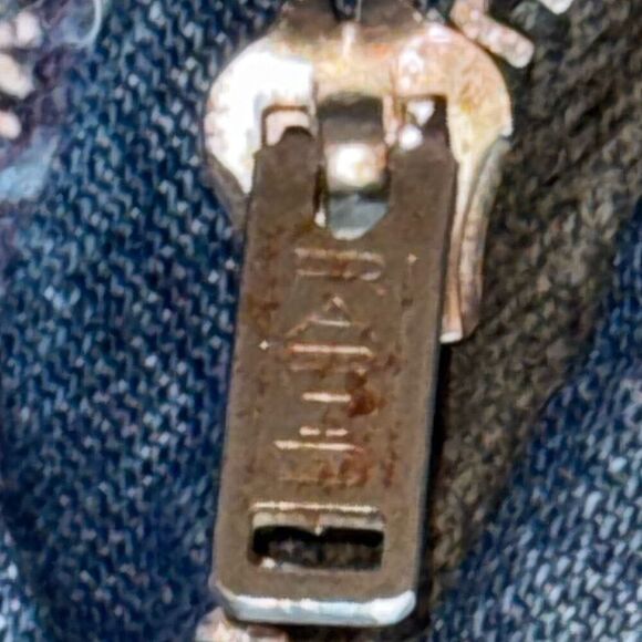 Vintage 1960’s Rare Original Repairs Patchwork Flair Jeans Women’s Misses Petite - Picture 9 of 16